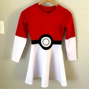 Kids Pokéball Dress Costume Size Medium Pokémon Halloween Comic-Con Outfit